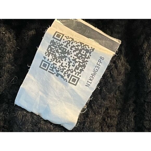 UGG 5819 Cardy Knitted Black Boots Women’s Size 7 Medium - Picture 10 of 11